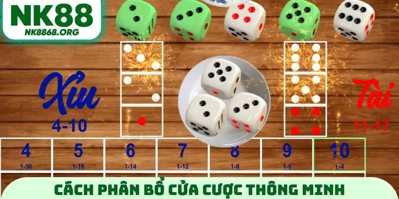 Cách phân bổ cửa cược thông minh